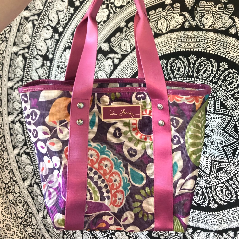 Vera Bradley Mesh Beach Bag